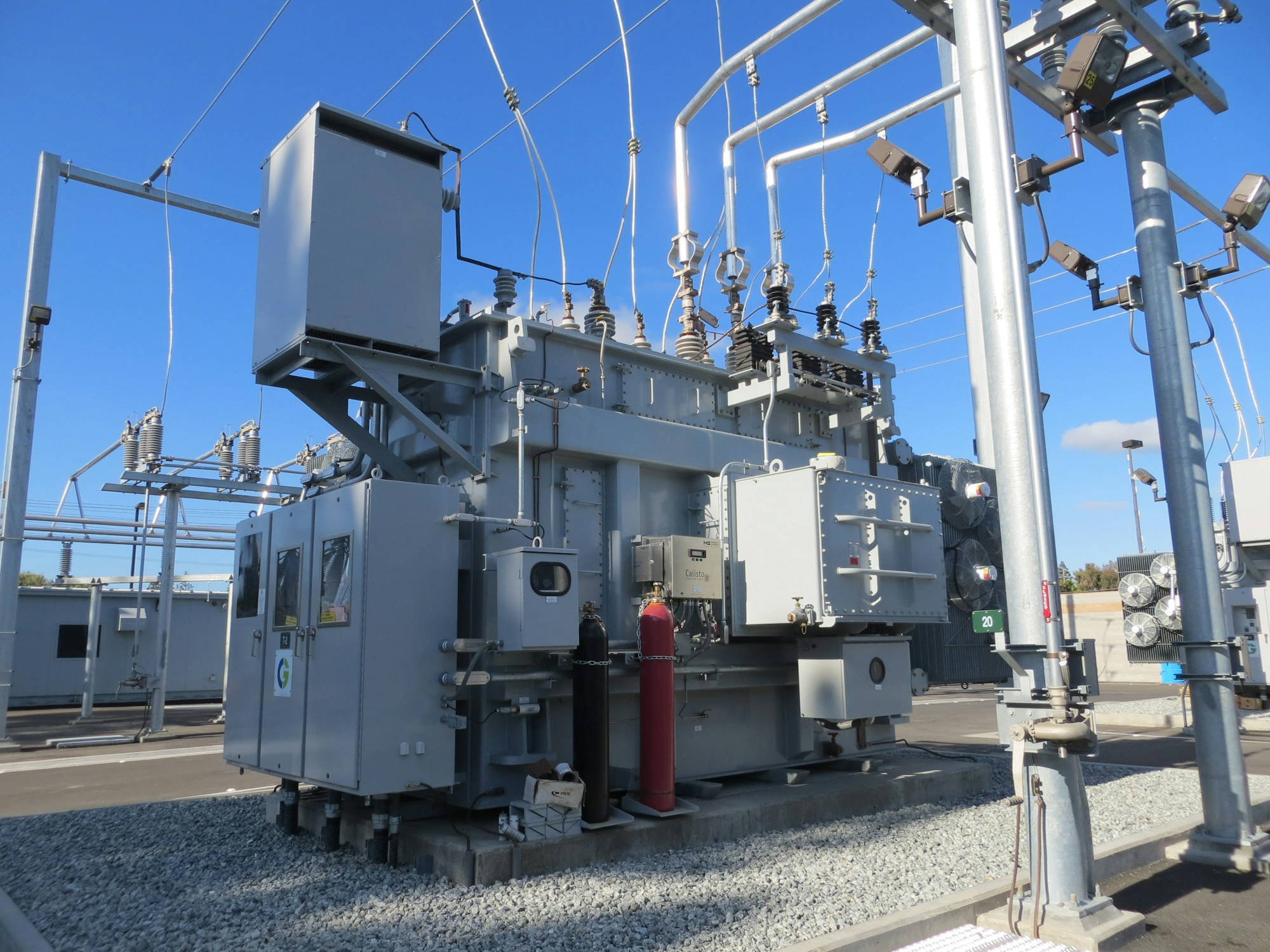 220kV Grid Substation Transformer Bay Expansion installation